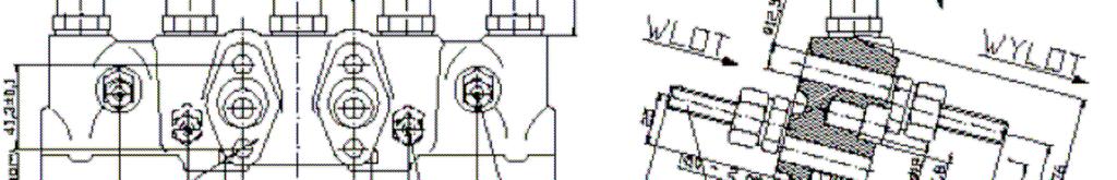 Zawór blokowy pięciodrogowy MES-11-00 MES-11-01 Schemat blokowy zaworu MES-11 MES-11 Rys. 1. Zawór blokowy pięciodrogowy MES-11-xx/1.