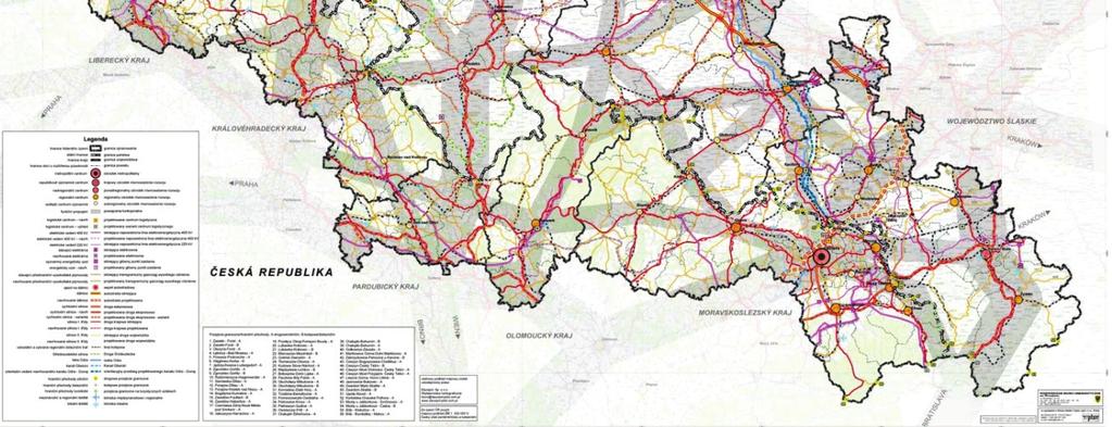 r.). 2.4.6. Mapa zamierze inwestycyjnych polskiego obszaru pogranicza po o onego wzd u granicy polsko niemieckiej Założenia prac nad Mapą wykonaną w 2009r.