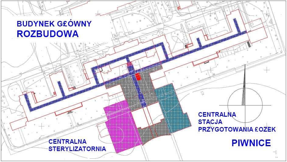 W ramach nowoprojektowanej kubatury zostanie uzyskanych 11 400 m 2 nowej powierzchni