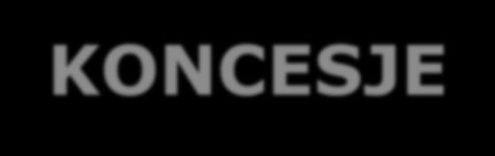 KONCESJE 1. KONCESJA AUTOSTRADOWA W Polsce system koncesyjny w zakresie autostrad ustanowiony został w 1994 r. ustawa z dnia 27 października o autostradach płatnych (DZ.U Nr 127 poz. 627. z późn. zm.