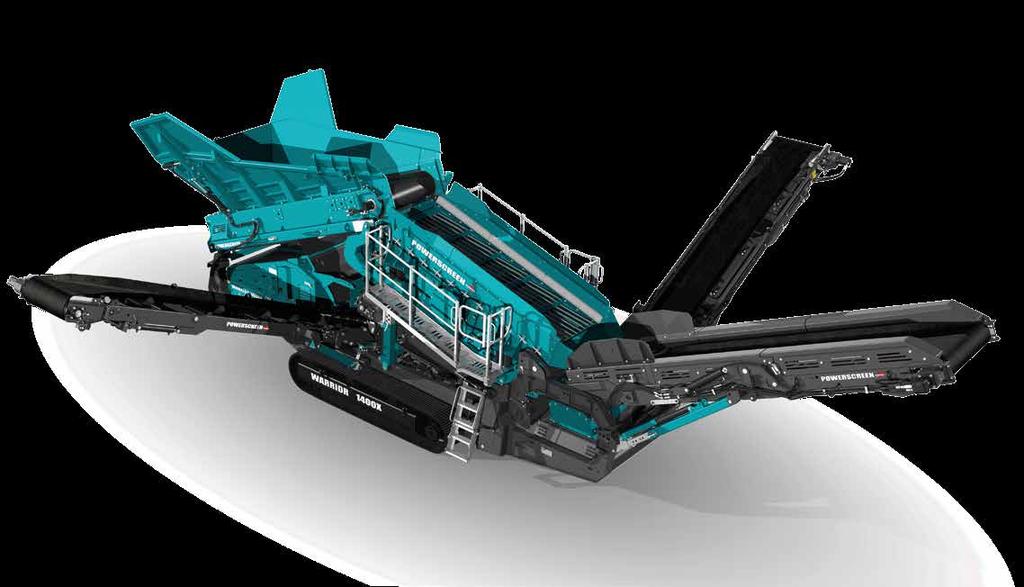 Ograniczono zużycie paliwa przez zastosowanie silnika pracującego z niższą prędkością wynoszącą 1800 obr/min i ulepszonego układu hydraulicznego.