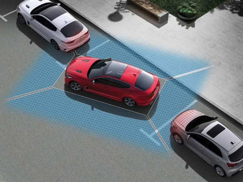 Wygoda System DriveWise nie rozprasza uwagi i informuje tylko o tym, co najważniejsze.