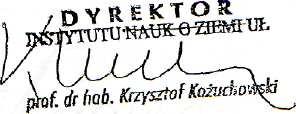 Łódź, 4.X.2007 Prof. T.Petrys Dr J. Walosik Akademia Gómiczo-Hutnicza, Kraków W załączeniu przesyłam częściowo wypełnioną ankietę nt. składowania dwutlenku węgla w utworach geologicznych.