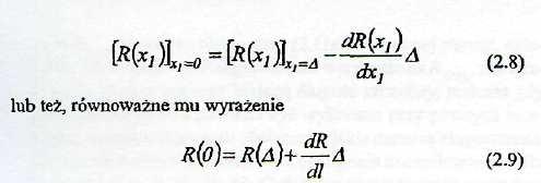 NAUKA l TECHNIKA Rys. 1. Kwant propagacji szczeliny, jako róŝnica między połoŝeniem wierzchołka szczeliny w stanie 2 (x=j+ d, x=0) oraz iv stanie l (x=ł, x f= D).