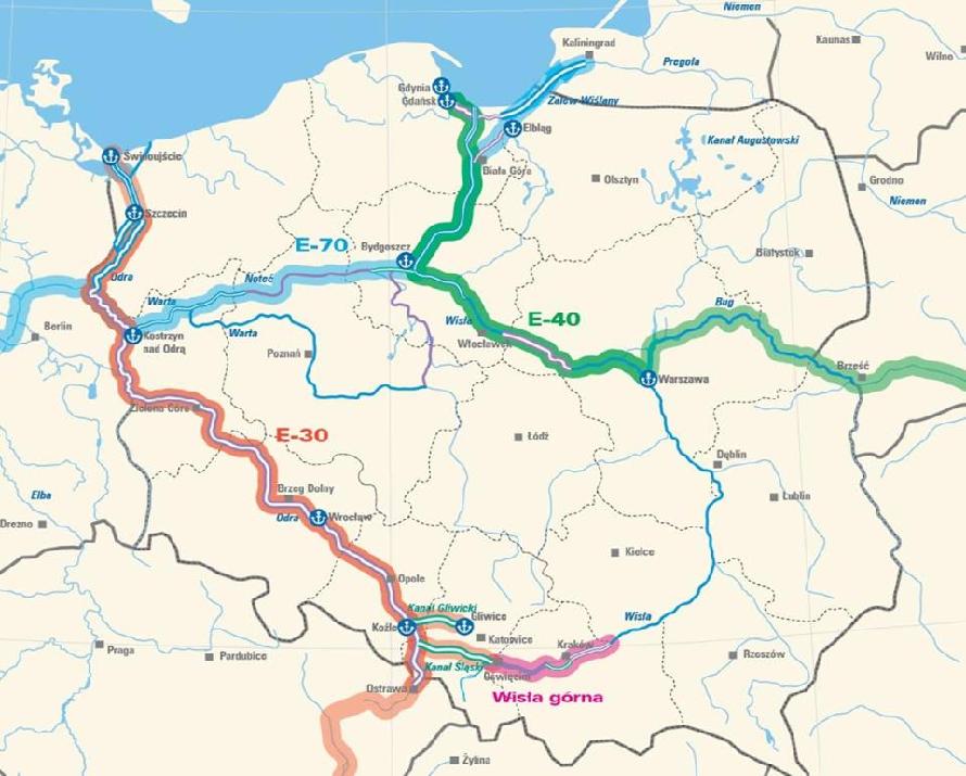 Międzynarodowe drogi w Polsce będą