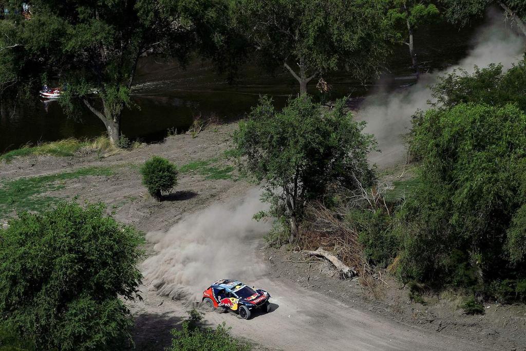 302 PETERHANSEL Stephane (fra) COTTRET Jean Paul (fra) PEUGEOT action during the Dakar 2016 Argentina Bolivia, Etape 1 Prologue from January 2, 2016, Argentina Photo Eric Vargiolu / DPPI Klasyfikacja
