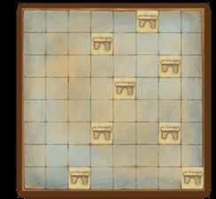 Przykład 2: Na koniec 2. fazy Ania zdobywa 8 punktów za rycerza znajdującego się 2. poziomie (2 x 4 = 8). Ania ma jeszcze drugiego rycerza na niższym poziomie, ale nie zdobywa za niego punktów.