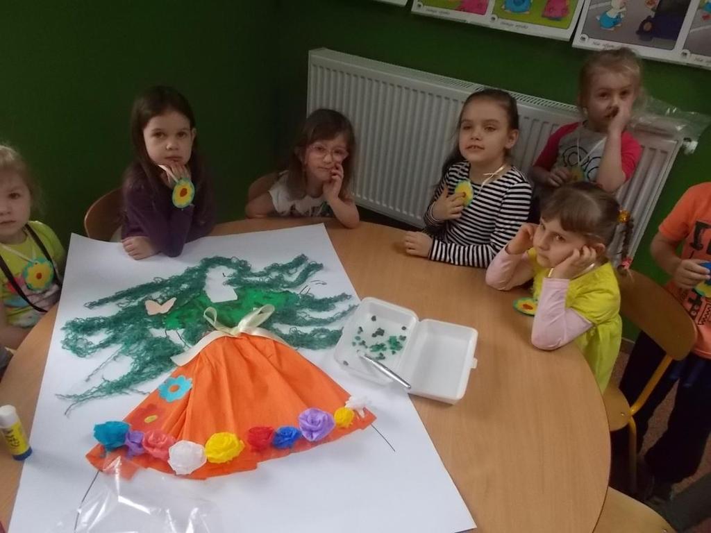 grup Słoneczka, Krabiki i Motylki były na wycieczce.