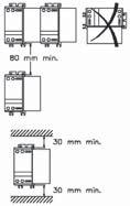 DOL / SSRSRC3. / SSRSTL3. / SSRSMC3-15.) Wymiary modułów 90mm ( SSRSC1-50./ SSRSC2-50./ SSRSC3-20 / SSRSPC1-50 ) Dimensions 90 mm Module SSRSC1-50./ SSRSC2-50./ SSRSC3-20 / SSRSPC1-50 ) Wymiary modułów 90mm ( Soft-Satrter SSRSMC3-25.