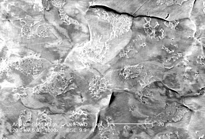 1-2006 PROBLEMY EKSPLOATACJI 245 Natomiast w stopach o wielofazowej budowie (pozostałe stopy) istotnie twardsze obszary dwufazowe (γ +β) tworzą z reguły wypiętrzenia, w związku z e- fektem wymywania