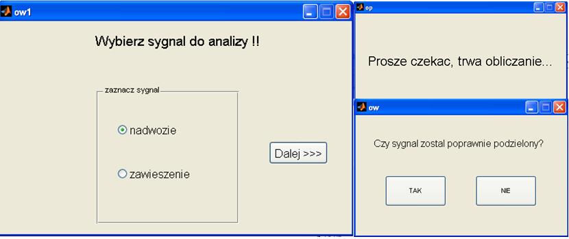Rys. 1. Okno programu WSA Z uwagi na utylitarny charakter implementacji opracowanego programu, jednym z głównych założeń była jednoznaczna komunikacja z użytkownikiem.