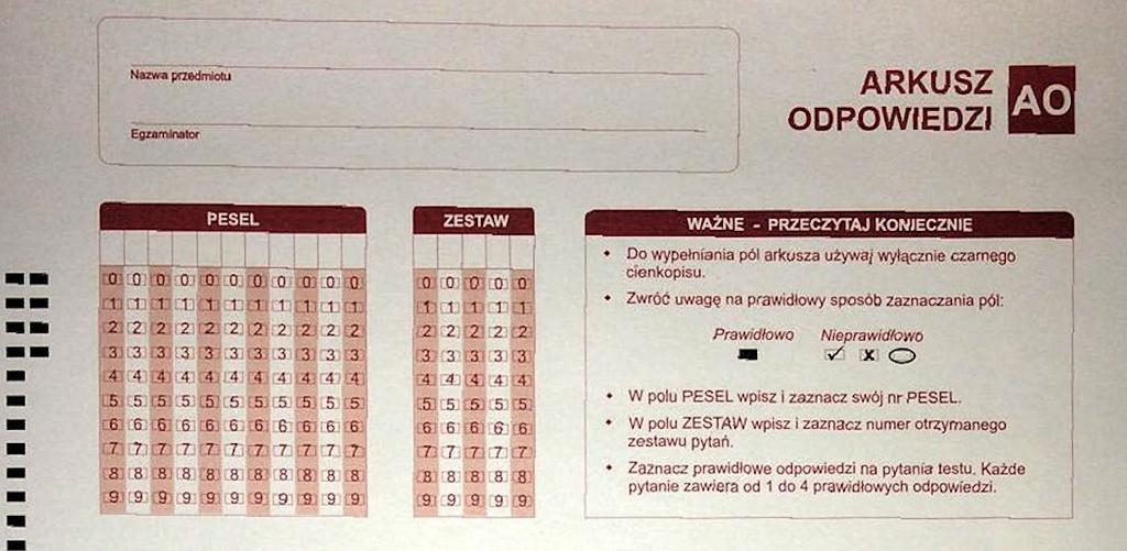 IV. CZĘŚĆ KAZUSOWA EGZAMINU 1) Część kazusowa egzaminu jest podzielona na dwie części. Na początku tej części egzaminu zdający otrzymują tylko jeden kazus, który rozwiązują przez 90 min.