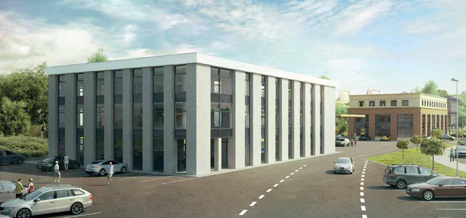 4. CENTER OFFICE 8 Lokalizacja...Lublin, ul. Czechowska 19 A Rok oddania...2q 2017 Klasa budynku...b+ Całkowita powierzchnia w m 2.