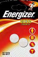 9V 05 Baterie Energizer Base rodzaj ilość BL7391 AAA LR03 1 szt. BL4022 AA LR06 1 szt. BL8225 R20 1 szt. BL8226 9V 6LR61 1 szt. BL8224 LR14 1 szt.