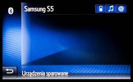 1.4. Usuwanie telefonu z listy sparowanych urządzeń W dowolnym momencie możesz usunąć swój telefon z listy urządzeń sparowanych z
