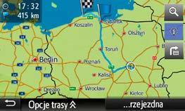 4.6. Usuwanie/zmiana punktów pośrednich Podczas prowadzenia do miejsca docelowego przez zdefiniowane punkty