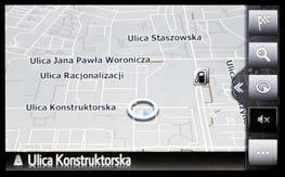 8.3. Zmiana sposobu wyświetlania mapy na ekranie System nawigacji Toyota