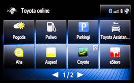 1.3. Udostępnianie internetu przez telefon Jeżeli w momencie parowania telefonu nie była aktywowana usługa udostępniania internetu przez telefon, możesz to zrobić w dowolnym momencie, wykonując
