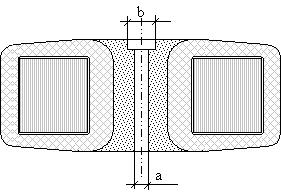 Transformatory z rdzeniami toroidalnymi 6.1 1. Transformator moowany z pomoą podkładek z gumy neoprenowej i stalowego dekla. d φ H D Poz. Mo Masa Wymiary (mm) Poz.