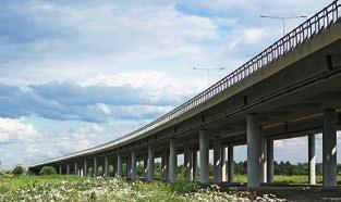 6,54 km wraz z budową 5 obiektów inżynierskich Wartość robót: 215,5 mln PLN  7 National