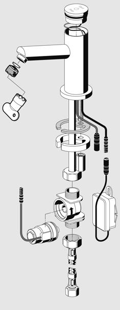 wstępnym 6 V Z kablem adapterowym (Silencer) JW 1, ciężar: 0,05  01 451 00 99 Korpus obudowy