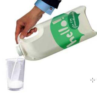 Przykład projektu z sektora spożywczego: GREENBOTTLE Nowy rodzaj butelki na mleko wykonanej z mieszanki papieru i plastiku z recyclingu, która może być łatwo