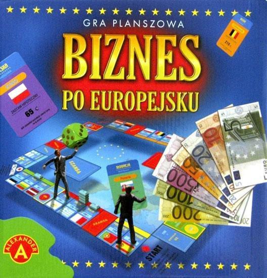 Cześć 3 Gra planszowa Biznes po Europejsku. Gra planszowa, strategiczna: Biznes po Europejsku.