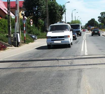 koleją i liniami tramwajowymi stan nawierzchni, stan połączenia przejazdu z jezdnią, Stan połączeń