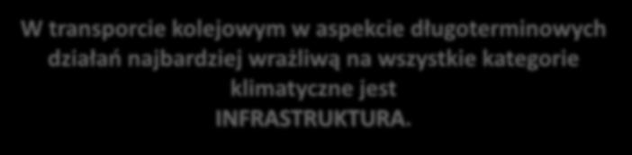 propozycji działań służących ograniczeniu skutków zmian klimatu dla sektora transportu IBDiM