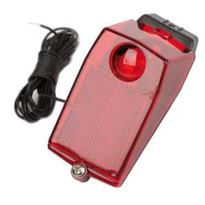 wymiary HL-DE039 żarówka 6V 2,4W tworzywo sztuczne 96 x 46 x 42 mm Tylna lampka