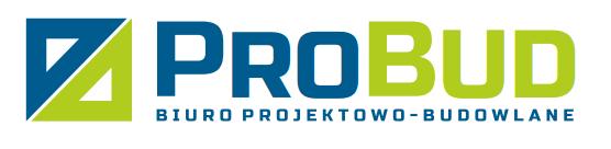 ProBud D. Bołotow, P. Lewandowski Spółka Cywilna ul. Toruńska 148, 87-800 Włocławek Powiat Włocławski, woj. Kujawsko-Pomorskie NIP 888 312 43 30 Regon 363728750 Tel.