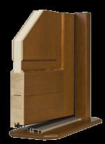 panel termoizolacyjny dębowy ramiak z drewna sosnowego klejonego warstwowo naturalny obłóg dębowy uszczelka kaseton ozdobny ze sklejki dębowej wodoodpornej ościeżnica drewniana 105x60 mm uszczelka