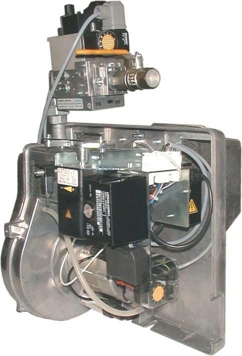 Palnik gazwy HGZ 120... INSTRUKCJA OBS UGI I MONTA U 0085 AR 0095 1 2 4 5 6 7 76-C-0/imp 8 9 10 1. silnik elektryczny 2. si³wnik klapy pwietrza.