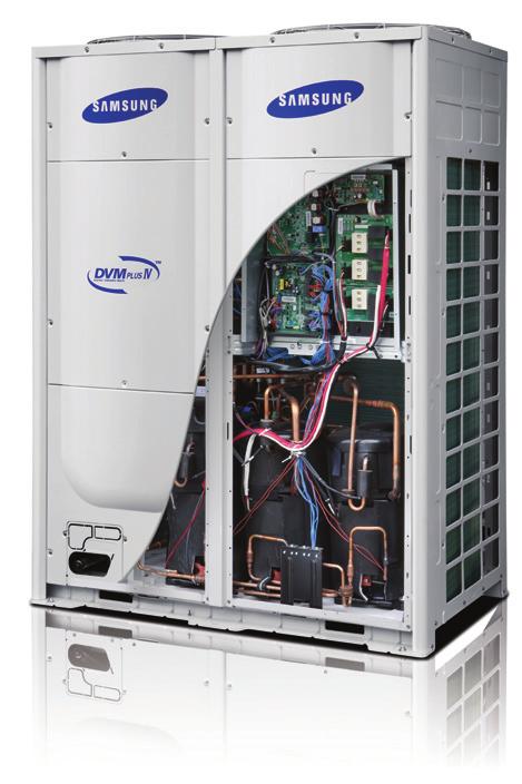 76 JEDNOSTKI ZEWNĘTRZNE Systemy klimatyzacji SAMSUNG serii DVM 20 Najwyższa