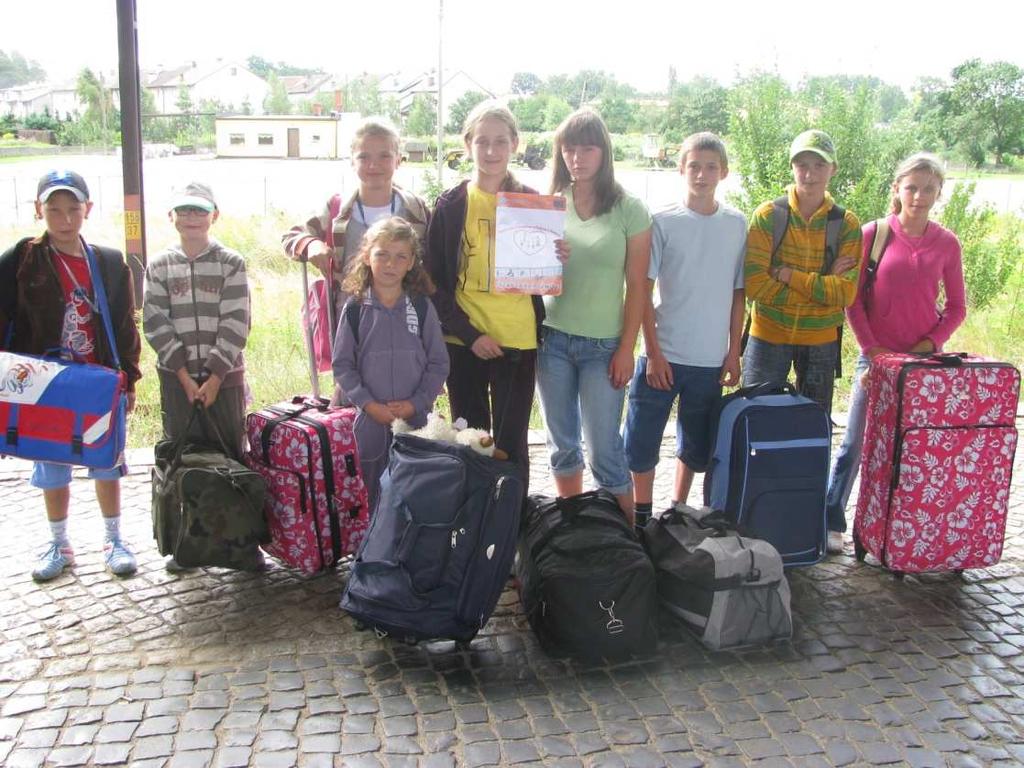 kolonia letnia dla 10 dzieci z rodzin