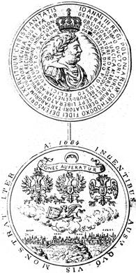 10 Medal na pamiątkę zawarcia ligi świętéj 1684 r.