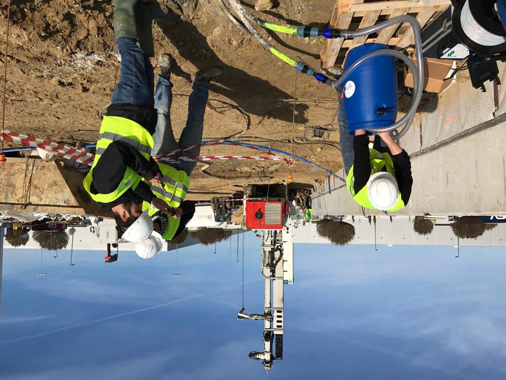 GEOsniff, kabel grzewczy i sonda z włókna szklanego