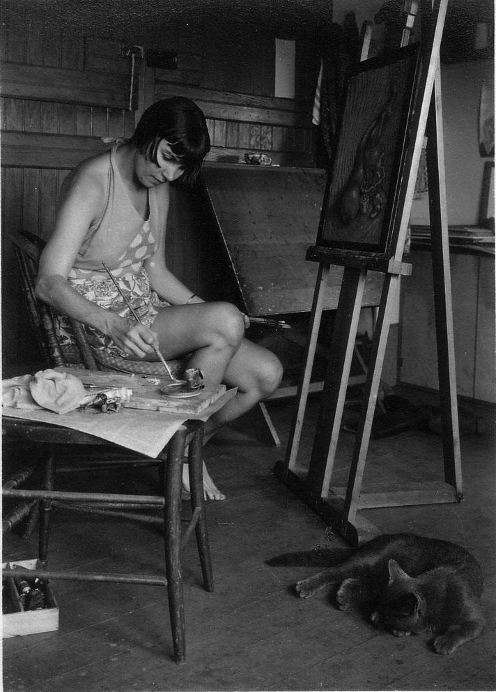 Wanda Gàg (1893 1946) urodzona w Ameryce, ma korzenie czesko-niemieckie (widać wyraźnie inspiracje folklorem europejskim w jej rysunkach i tekstach) ojciec fotograf i muzyk, zostaje wcześnie sierotą