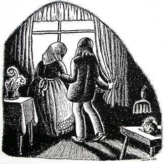 They bit and scratched and clawed each other and made such a great noise that the very old man and the very old woman ran into the house as fast as they could. They did not like such quarrelling.