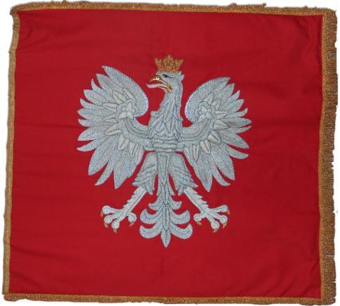 ZAŁĄCZNIKI Załącznik 1 Wzór godła i sztandaru Uczelni Sztandar jest widomym znakiem Państwa Polskiego, symbolem najwyższych wartości, których Polska wymaga od swoich obywateli.