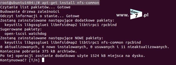 41 (Pobrane z slow7.pl) Folder został udostępniony tak więc umieśćmy w nim plik. W katalogu /home/zasob został zapisany plik tekstowy: plik.