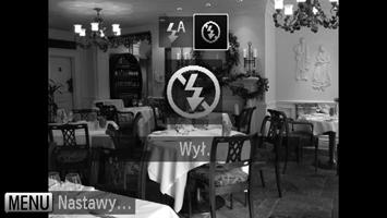 Wyłączanie lampy błyskowej Podczas fotografowania można wyłączyć lampę błyskową. Naciśnij przycisk r. Wybierz ikonę!. Za pomocą przycisków qr lub pokrętła Â wybierz ikonę!