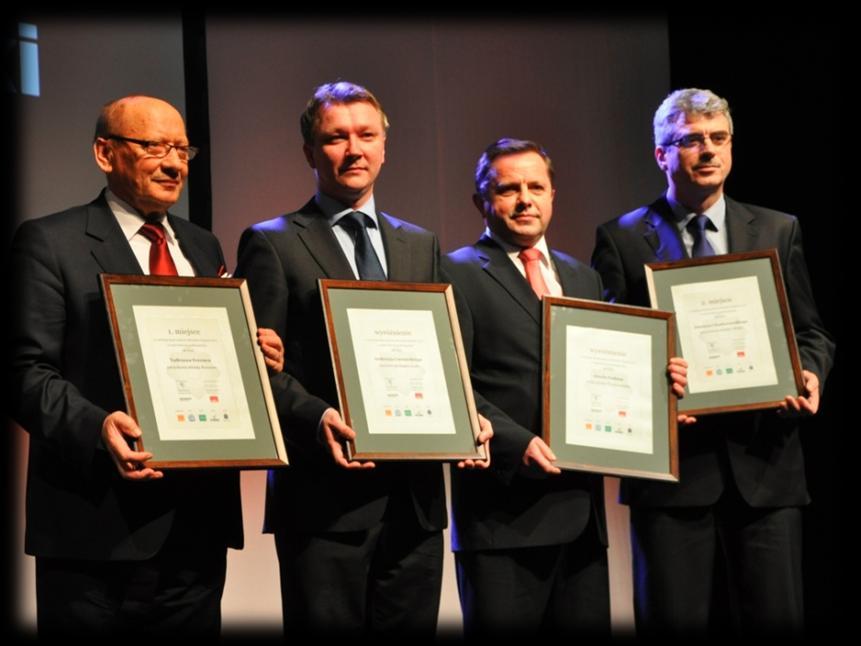 MIASTO JASŁO 18 kwietnia - Andrzej Czernecki, burmistrz Jasła otrzymał w rankingu Pulsu Biznesu Filary Polskiej Gospodarki wyróżnienie Samorządowy Menedżer Regionu 2011 w województwie podkarpackim.