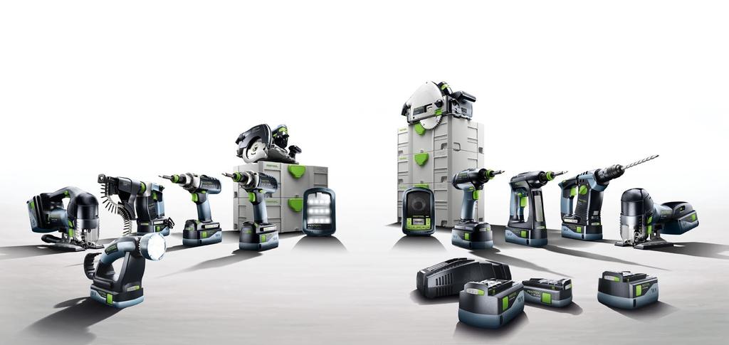 Festool System 18 V Jedyna w swoim rodzaju: 36-miesięczna gwarancja również na akumulatory. W Festool czerpiesz zyski z bezpłatnej naprawy przez 36 miesięcy * łącznie z częściami eksploatacyjnymi.