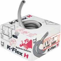 Podczas łączenia materiałów K-Flex zachowanie parametrów technicznych zapewnione jest dzięki zastosowaniu kleju K-Flex K-414.