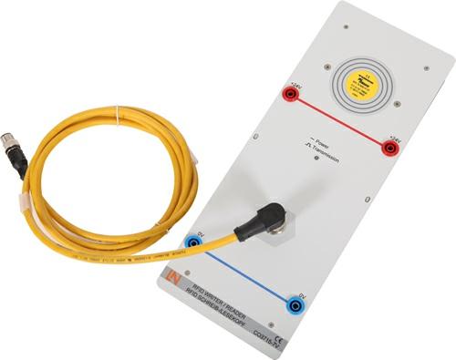 8 kg 5 RFID read/write head front panel with connecting lead CO3715-7V 1 RFID read/write head mounted on experiment panel. The connector is easily accessible via the lead plugged into the front.