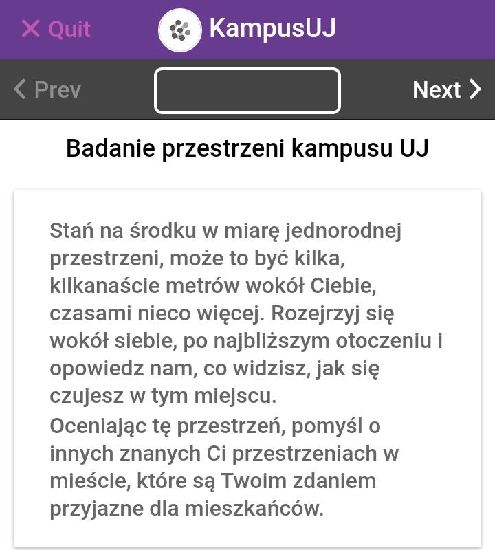 5. Odpowiadaj na kolejne pytania dotyczące tego miejsca.