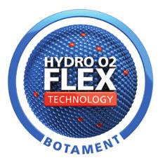 redukcja wykwitów dzięki technologii HYDRO O2 Flex doskonała stabilność