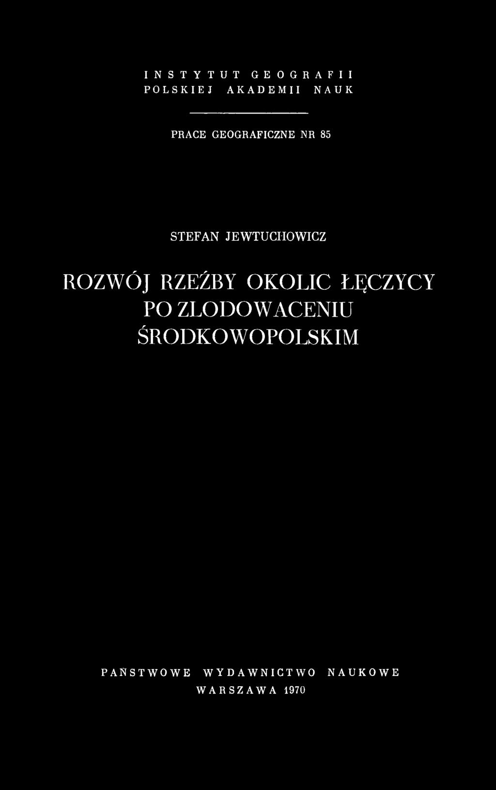 OKOLIC ŁĘCZYCY PO ZLODOWACENIU