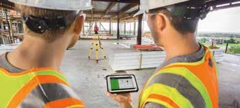 Wytrzymały tablet PLC 300 do tachimetru budowlanego PLT 300 z 7 wyświetlaczem dotykowym Tworzenie punktów i linii na podstawie danych CAD, bezpośrednio na wyświetlaczu Przenoszenie wysokości w trybie